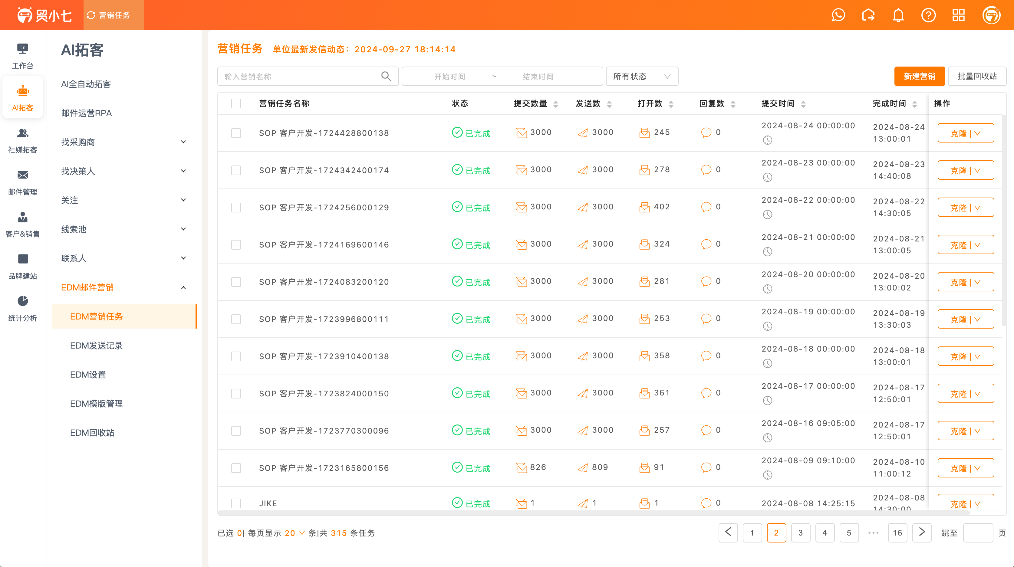 邮件营销EDM：解锁外贸营销新境界，贸小七引领高效之旅！